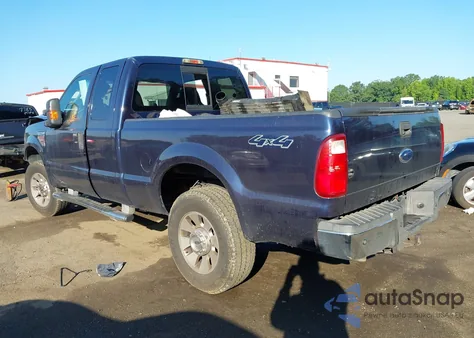 2008 Ford F-250 from USA, damaged, VIN 1FTSX21R68ED87746